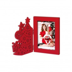 Christmas "Stelvio Red" 4x6" Photo Frame